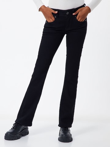G-STAR Flared Jeans 'Midge' in Schwarz: Vorderseite
