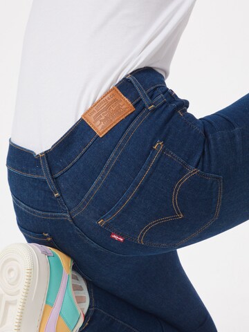 LEVI'S ® Skinny Jeans '720™ HIRISE SUPER SKINNY' in Blau