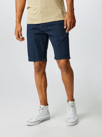 Lindbergh Regular Shorts in Blau: Vorderseite