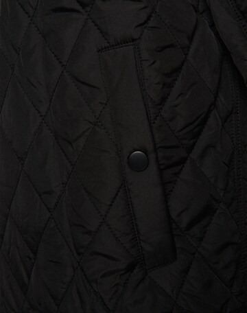 Urban Classics Демисезонная куртка 'Diamond Quilt' в Черный
