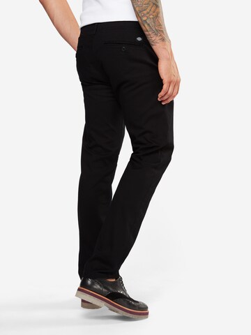 DICKIES Slimfit Chino 'Kerman' in Zwart: terug