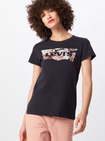LEVI'S ® T-Shirt in Schwarz: Vorderseite
