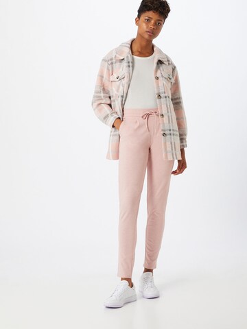 ICHI Tapered Trousers 'Kate' in Pink