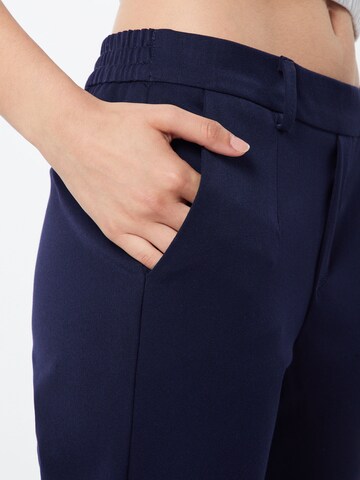 Slimfit Pantaloni con pieghe 'Lisa' di OBJECT in blu
