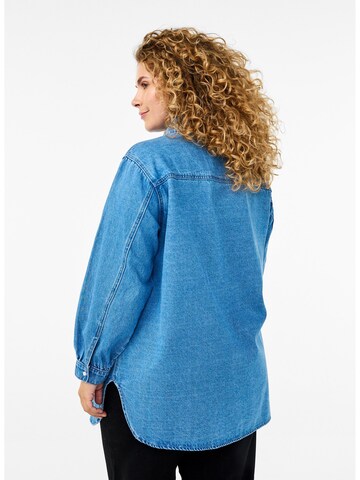 Zizzi Blouse 'Jamia' in Blue