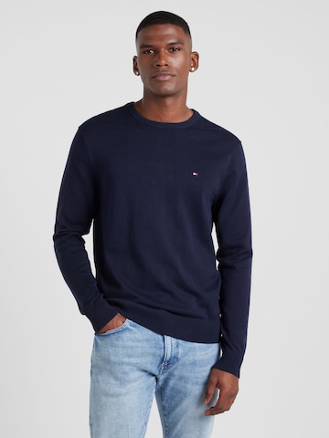 TOMMY HILFIGER Sweater 'ESSENTIAL' in Blue: front