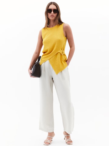 OXXO Loosefit Bandplooibroek in Beige