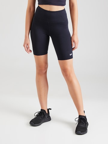 UNDER ARMOUR Skinny Sportshorts 'Motion' in Schwarz: Vorderseite