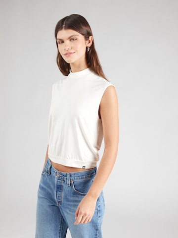 Top di Blutsgeschwister in bianco: frontale