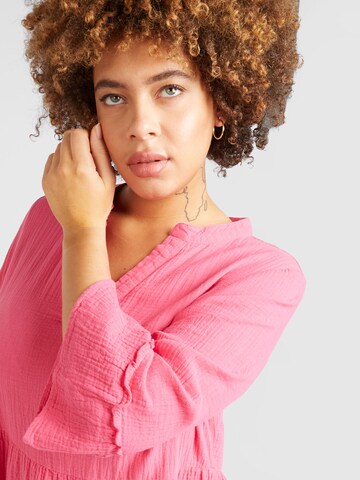 ONLY Carmakoma Kleid 'CARThyra' in Pink