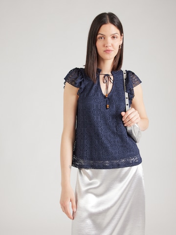 VERO MODA Bluse 'VMMAYA' in Blau: Vorderseite