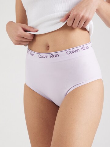 Calvin Klein Underwear Корректирующие трусы-слипы в Лиловый: спереди