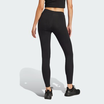 ADIDAS SPORTSWEAR Skinny Pyžamové nohavice 'Essentials' - Čierna