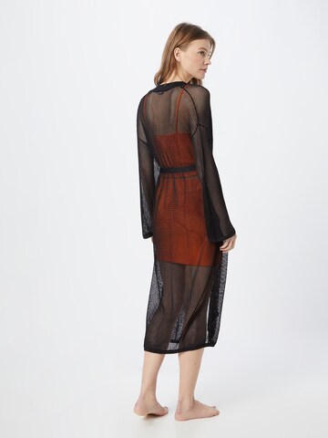 Calvin Klein Swimwear Kimono in Zwart