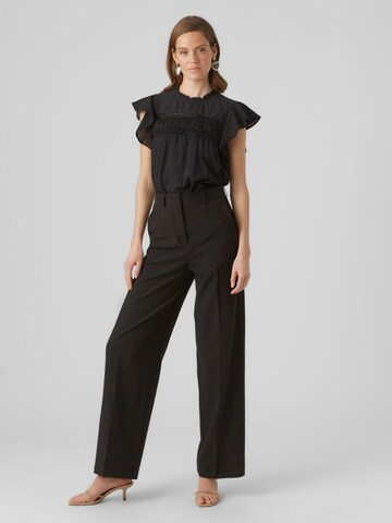 VERO MODA Bluse 'Trine' in Schwarz