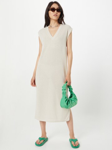 b.young Knit dress in Beige