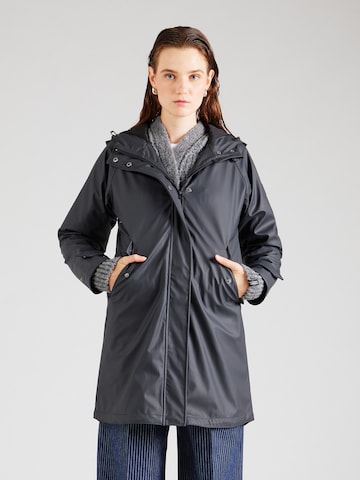 Manteau fonctionnel 'Friese Traveby' Derbe en noir : devant