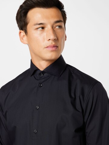 SELECTED HOMME Slim fit Business Shirt in Black