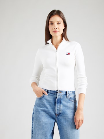 Giacchetta di Tommy Jeans in bianco: frontale