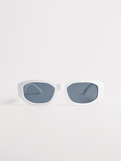 NA-KD Sonnenbrille in gold / weiß, Produktansicht