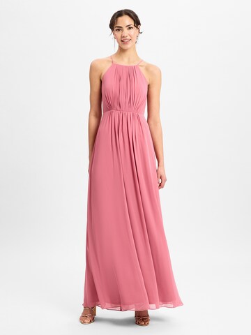 Marie Lund Evening Dress in Pink: front