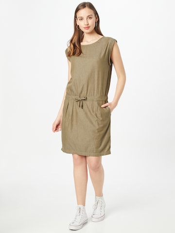 Ragwear Kleid 'MASCARPONE' in Grün: Vorderseite