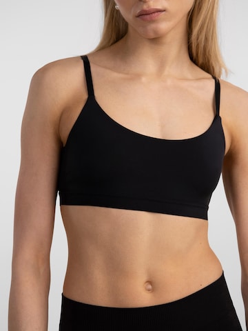 PIECES T-shirt Bra 'Namee' in Black: front