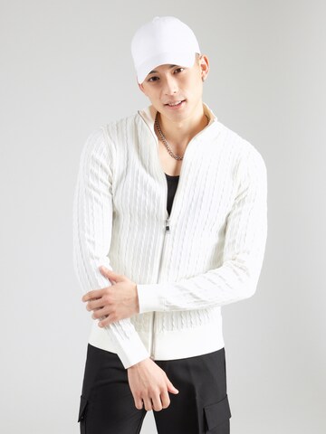 Vestes en maille 'ANTONIO 10' DRYKORN en blanc : devant