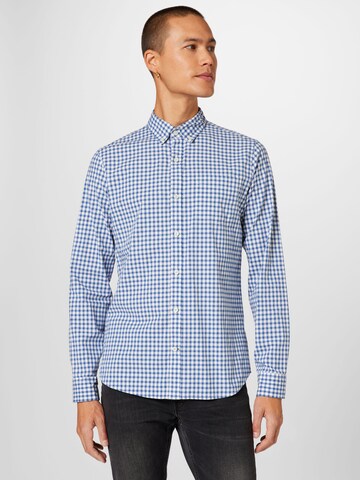 GAP Regular Fit Hemd in Blau: Vorderseite