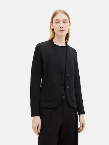TOM TAILOR Blazer i sort: forside