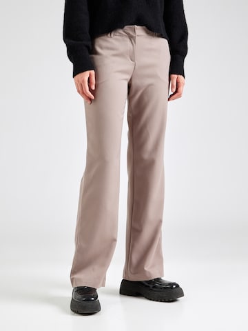 Monki Levenevä Housut värissä beige: etupuoli