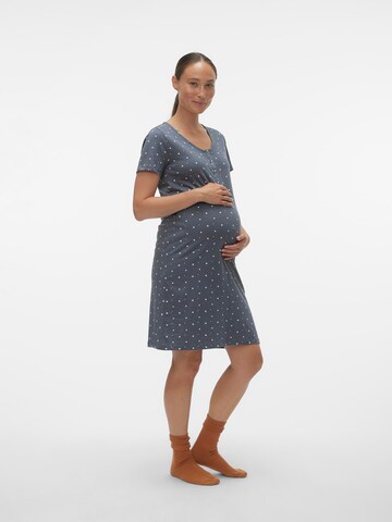 MAMALICIOUS Nightgown in Blue: front