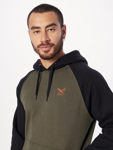 Iriedaily Sweatshirt 'De College' in Green