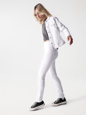 Salsa Jeans Skinny Τζιν 'Diva' σε λευκό