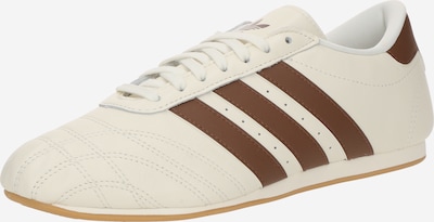 ADIDAS ORIGINALS Zemie brīvā laika apavi 'Taewondo', krāsa - brūns / balts, Preces skats