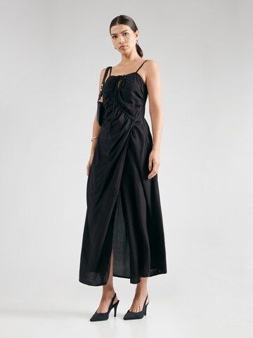 Robe d’été Molly BRACKEN en noir : devant