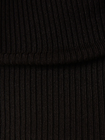 Bershka Knit dress in Black