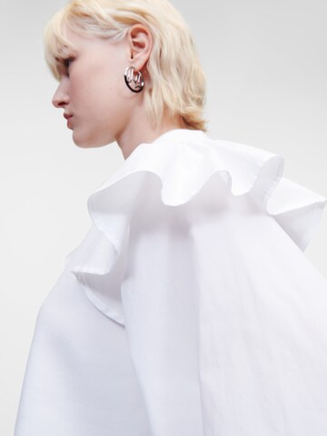 Karl Lagerfeld Sweatshirt i vit