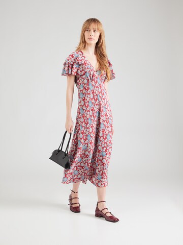 Polo Ralph Lauren Zomerjurk in Rood: voorkant