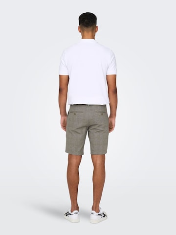 Only & Sons Regular Shorts 'Mark' in Grau