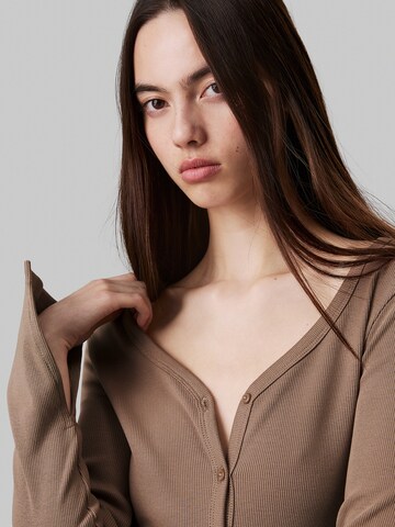 Calvin Klein Jeans Dress in Brown