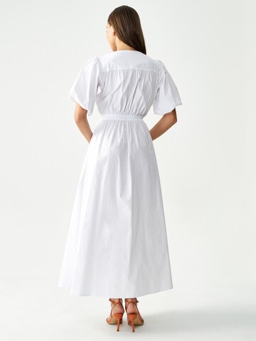 Robe 'LOLIITA ' Sável en blanc : derrière