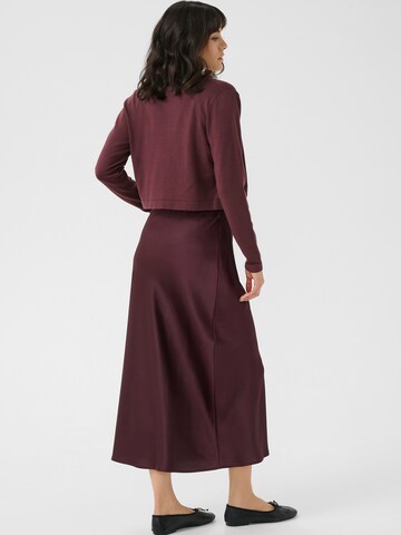 Kaffe Strickjacke 'KAAstrid' in Braun