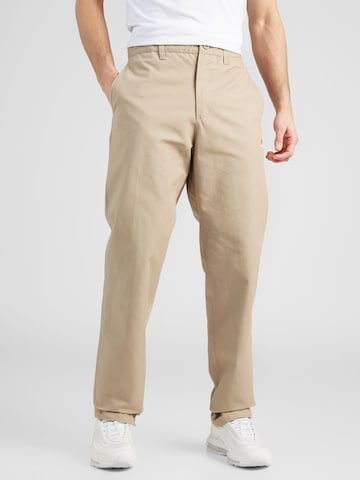 Nike Sportswear Regular Chinobyxa i beige: framsida