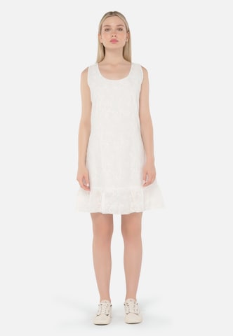 FRESHLIONS Dress 'Avery' in White: front