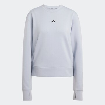 ADIDAS PERFORMANCE Athletic Sweatshirt 'D4T' in Grey: front