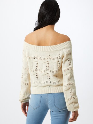 ONLY - Jersey 'ONLVilda' en beige