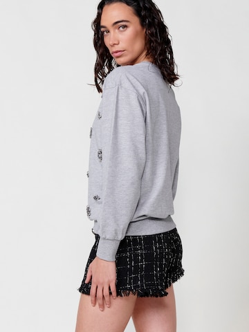 Sweat-shirt KOROSHI en gris