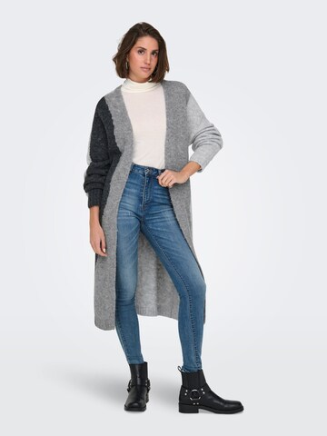 ONLY Kardigan oversize 'ONLGro' w kolorze szary
