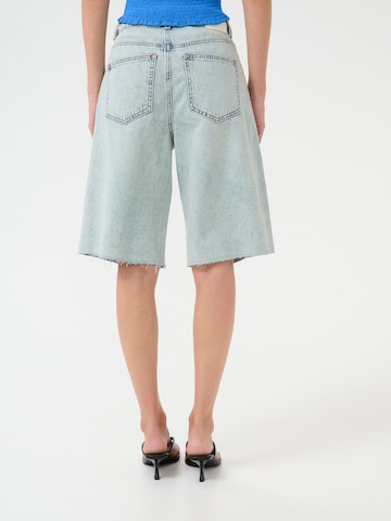 Gestuz Wide leg Jeans 'Asher' in Blue: front